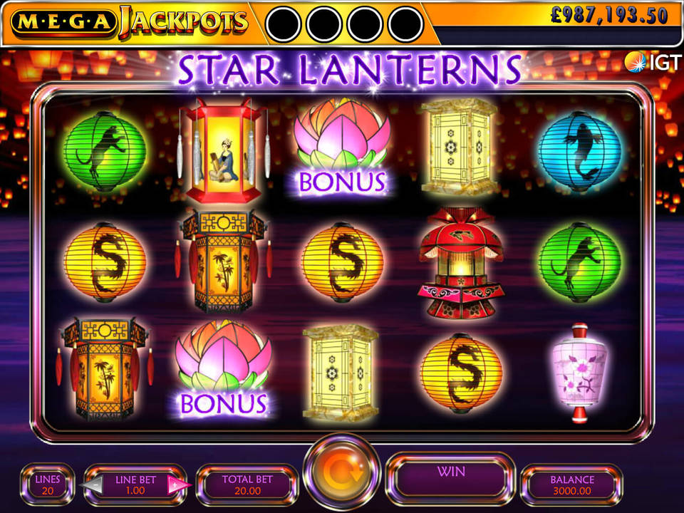   MegaJackpots Star Lanterns    